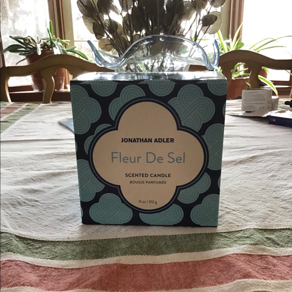 NIB Jonathan Adler Fleur De Sel scented candle